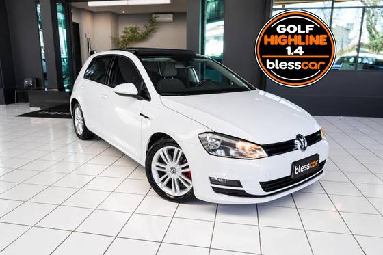 VOLKSWAGEN GOLF 1.4 TSI HIGHLINE 16V GASOLINA 4P AUTOMÁTICO VOLKSWAGEN GOLF 1.4 TSI HIGHLINE 16V GASOLINA 4P AUTOMÁTICO